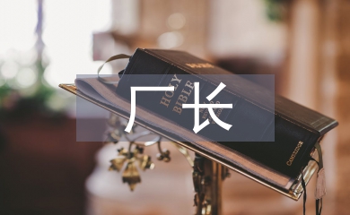 廠長發言稿